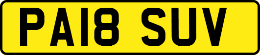 PA18SUV