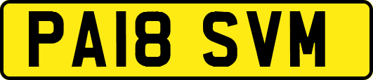 PA18SVM