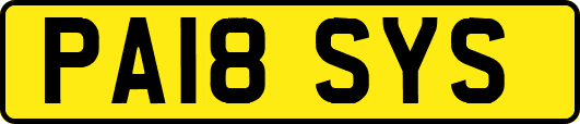PA18SYS