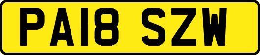 PA18SZW