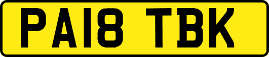 PA18TBK
