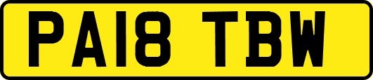 PA18TBW
