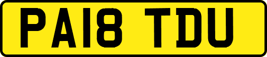 PA18TDU