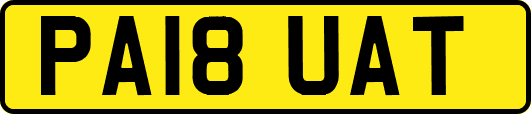 PA18UAT