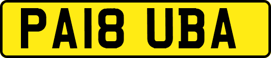 PA18UBA