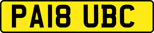 PA18UBC