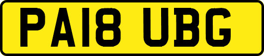 PA18UBG