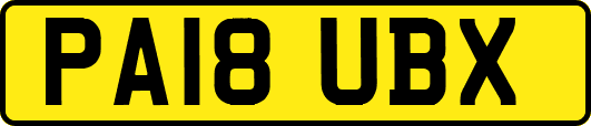 PA18UBX
