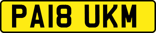 PA18UKM