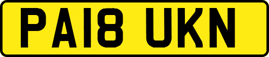 PA18UKN