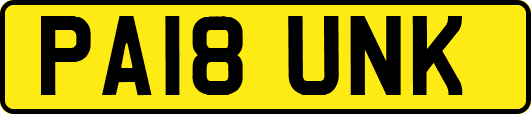 PA18UNK