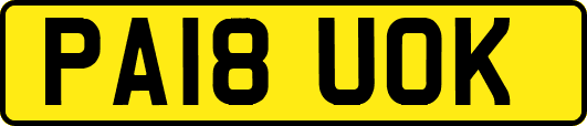 PA18UOK