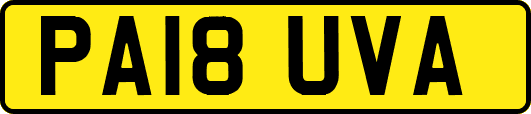 PA18UVA