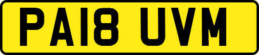 PA18UVM