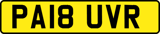 PA18UVR