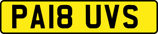 PA18UVS