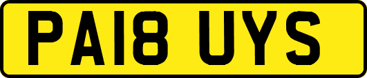 PA18UYS
