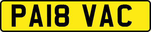 PA18VAC