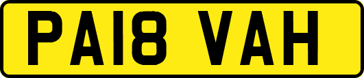 PA18VAH