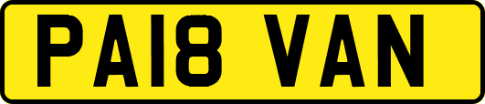 PA18VAN