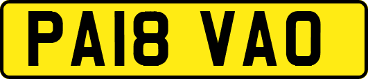 PA18VAO