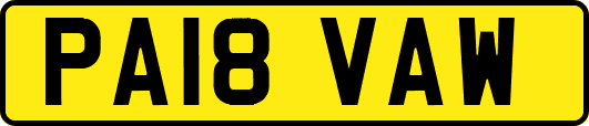 PA18VAW