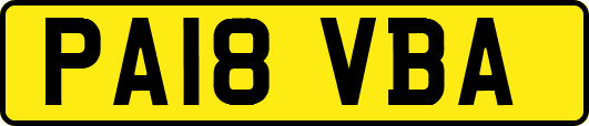 PA18VBA