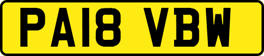 PA18VBW