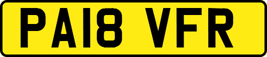 PA18VFR
