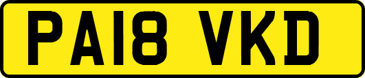 PA18VKD