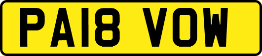 PA18VOW
