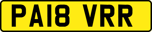 PA18VRR
