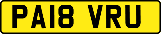 PA18VRU