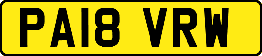 PA18VRW