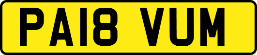 PA18VUM