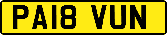PA18VUN