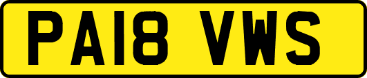 PA18VWS