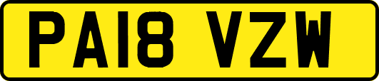 PA18VZW