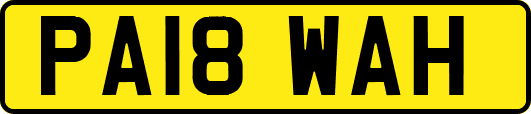 PA18WAH
