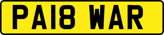 PA18WAR