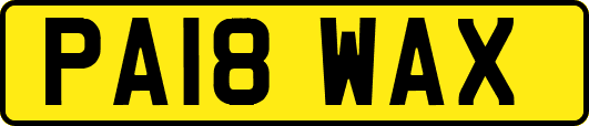 PA18WAX