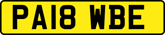 PA18WBE