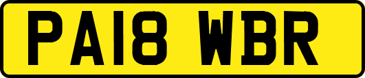 PA18WBR