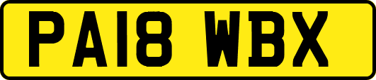 PA18WBX