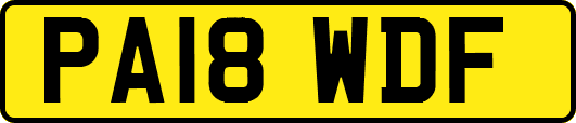 PA18WDF