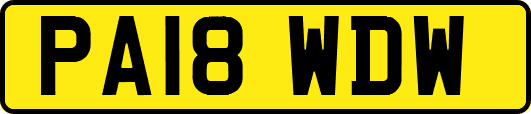 PA18WDW