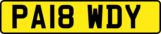 PA18WDY
