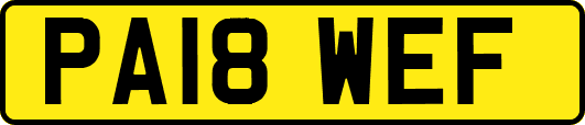 PA18WEF