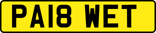 PA18WET