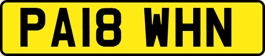 PA18WHN